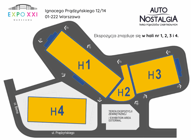 Auto Nostalgia - mapa